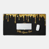 Parties scintillant en or Faux Design Queen Bee (Clavier et souris)