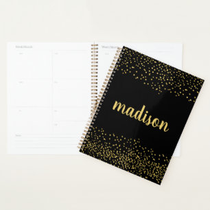 Parties scintillant en or Glam Confetti Noir per