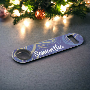 Parties scintillant en or monogramme moderne marbr