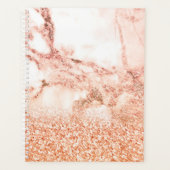 Parties scintillant en or rose chic ombre parties  (Devant)