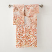 Parties scintillant en or rose chic ombre parties  (En situation)