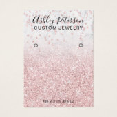 parties scintillant en or rose marbre élégant écra (Devant)