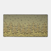 Parties scintillant Épinette, flocons, ciel étoilé (Recto)