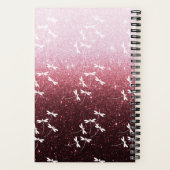 Parties scintillant et libellules journal personna (Verso)