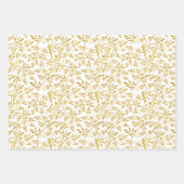 Parties scintillant feuilles motif Noël (Devant)