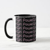 Parties scintillant Fille Power Mug (Gauche)