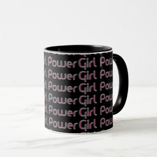 Parties scintillant Fille Power Mug