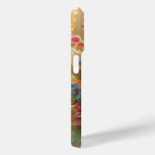 Parties scintillant fleurs coque iphone (Verso / Droite)