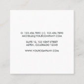 Parties scintillant Galaxy Brushstrokies Carte de  (Dos)