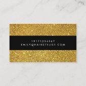 Parties scintillant Galore Carte de visite élégant (Dos)