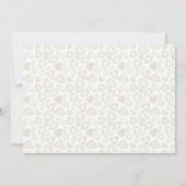 Parties scintillant Gold Gem 1er Invitation annive (Dos)