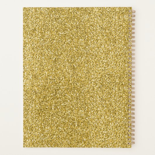 Parties scintillant Gold Glitzy (Dos)