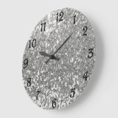 Parties scintillant grande horloge (Angle)