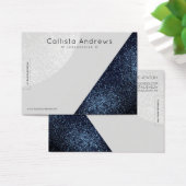 Parties scintillant gris noir Geo Heart Bracelet é (Bureau)