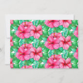 Parties scintillant Hibiscus rose tropical Merci d (Dos)