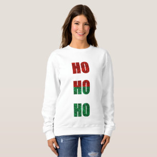 parties scintillant ho ho femmes sweatshirt