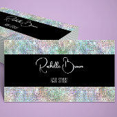 Parties scintillant holographique et Carte de visi