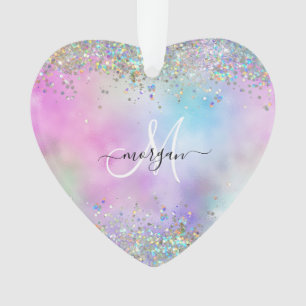 Parties scintillant holographique Rainbow Pastels