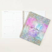 Parties scintillant holographique Rainbow Pastels  (Devant avec enveloppe)