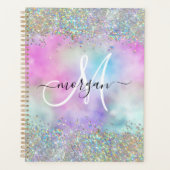 Parties scintillant holographique Rainbow Pastels  (Devant)