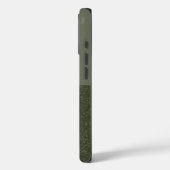 Parties scintillant inférieure Moss coque iphone v (Verso / Gauche)