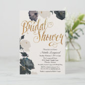 Parties scintillant Invitation de douche nuptiale, (Debout devant)
