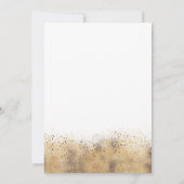 Parties scintillant Invitation de sirène sous le S (Dos)