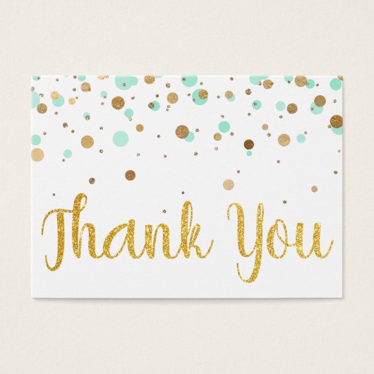 Parties scintillant Mint or Confetti Anniversaire (Devant)