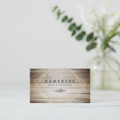 Parties scintillant moderne Dark Coffee Wood Carte (Debout devant)