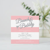 Parties scintillant moderne, Invitations de douche (Debout devant)
