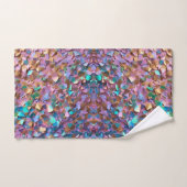Parties scintillant Moderne Opal Collection Hologr (Serviette à main)
