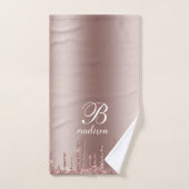 Parties scintillant Monogram Rose Gold (Serviette à main)