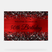 Parties scintillant noire Rouge Pile 50e anniversa (Recto)