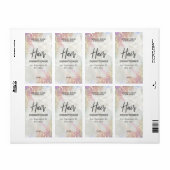 Parties scintillant Opal Étiquettes de produits de (Feuille entière)