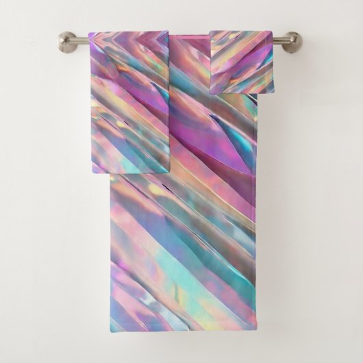 Parties scintillant Opal Holographique Collection  (En situation)