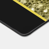 Parties scintillant or argent scintille noir Nom p (Coin)