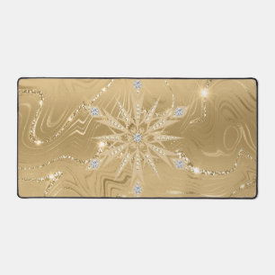Parties scintillant Or de luxe Snowflake Diamond