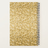 Parties scintillant Or Et Ruban Avec Diamants (Dos)