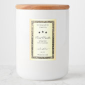 Parties scintillant or étonnante Étiquettes d'emba (Devant)