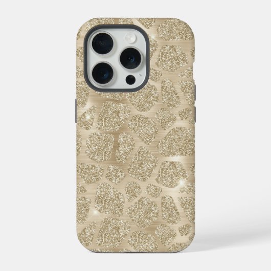 Parties scintillant or Fancy Cheetah Motif (Verso)