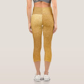 Parties scintillant or Gradient Capri Leggings (Verso)