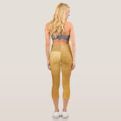 Parties scintillant or Gradient Capri Leggings (Verso)