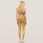 Parties scintillant or Gradient Capri Leggings (Verso)