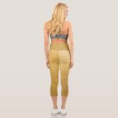 Parties scintillant or Gradient Capri Leggings (Verso)
