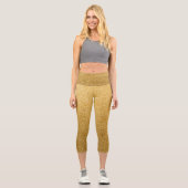 Parties scintillant or Gradient Capri Leggings (Recto)