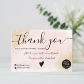 Parties scintillant or rose brosse commander merci (Debout devant)