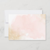 Parties scintillant or rose brosse commander merci (Dos)