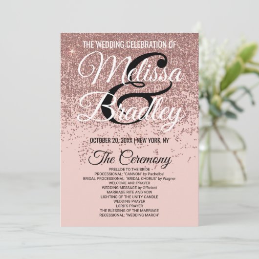 Parties scintillant or rose Étincelles Programmes  (Debout devant)