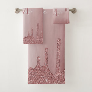 Parties scintillant or rose rose tendance Éclats