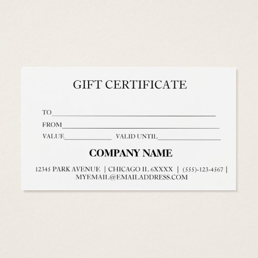 Parties scintillant Or simple et moderne cadeau d' (Dos)